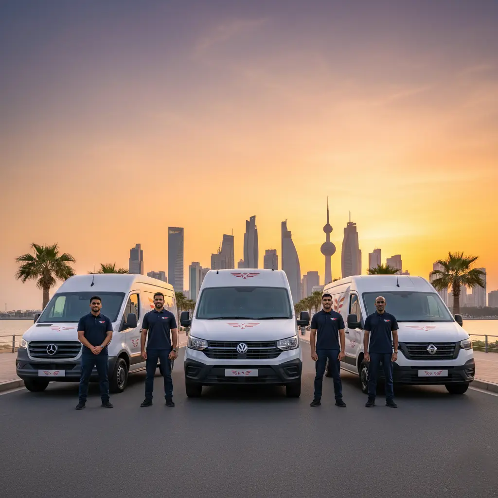 مناديب توصيل الكويت