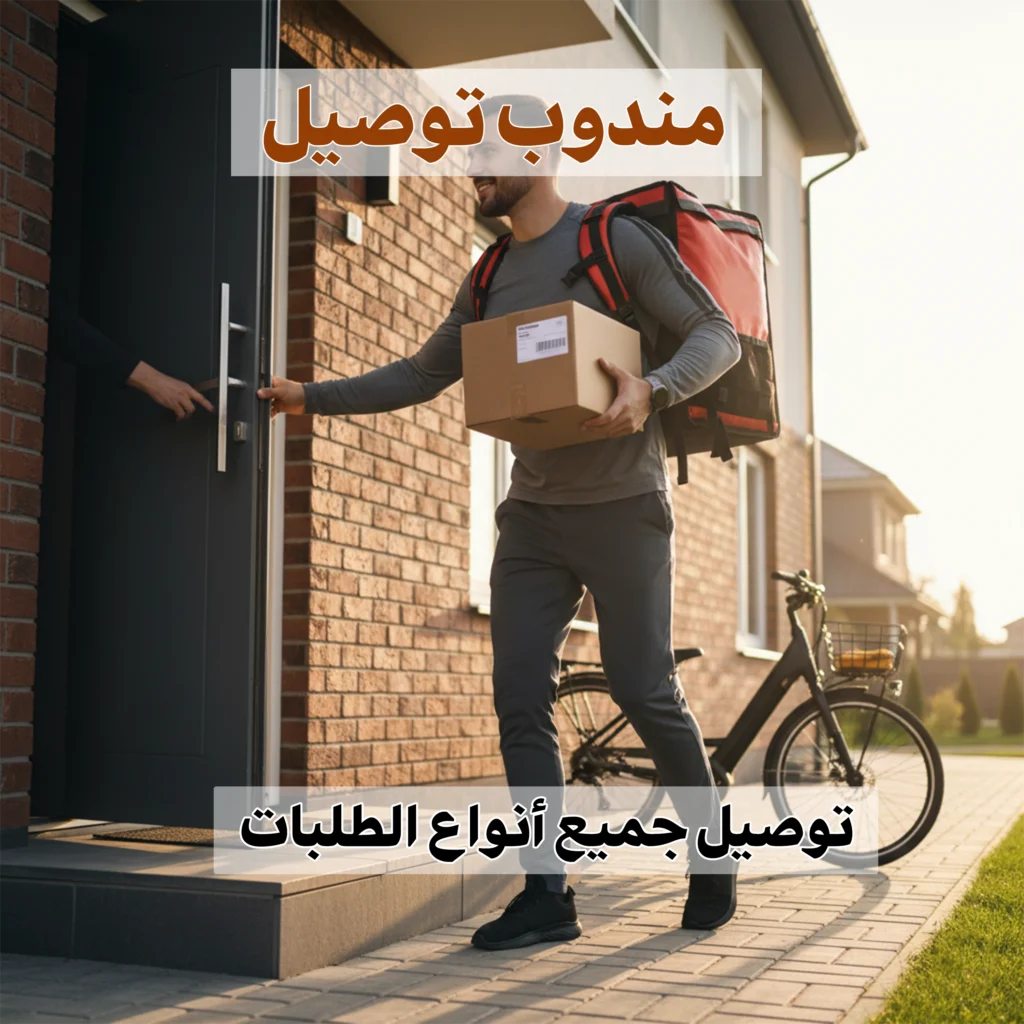 مندوب توصيل 