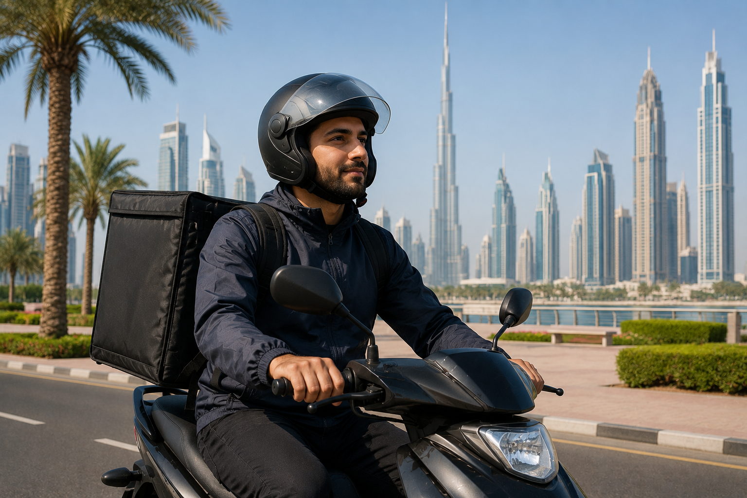 افضل مندوب توصيل في الامارات